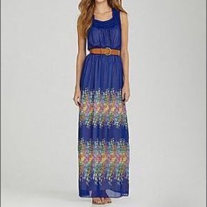 Chelsea and Violet Floral Maxi Dress